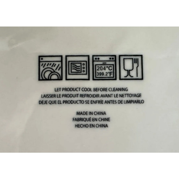 Baum Prisma Stoneware Dinner Bowl Set, 4 Piece Set, Stackable, Beautiful, NIB - Picture 6 of 12